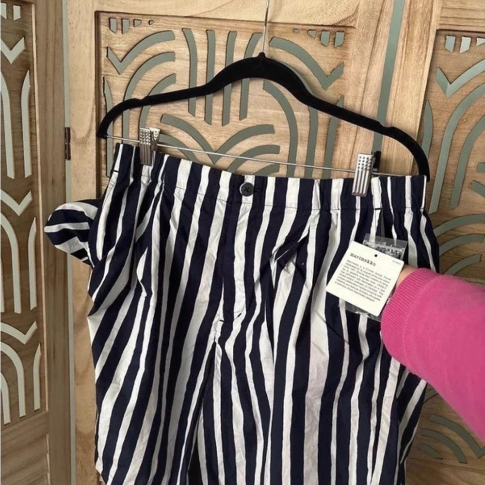 2022 Collab Uniqlo x Marimekko Cotton Poplin Shorts, L - Picture 7 of 10